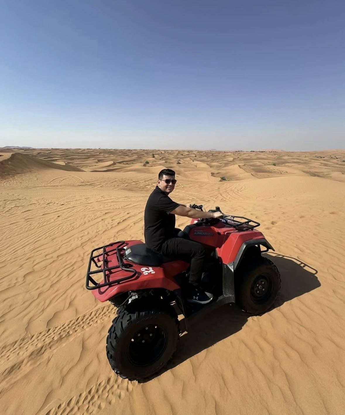 Premium Dubai Desert Safari with BBQ Dinner in the Red Dunes